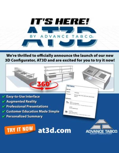 Advance Tabco Online Configurator