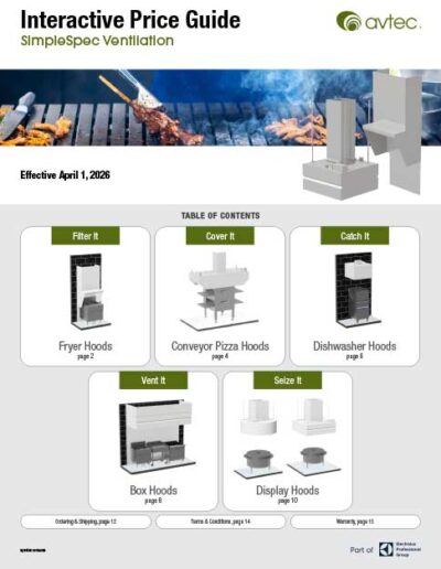 Avtec Price Book