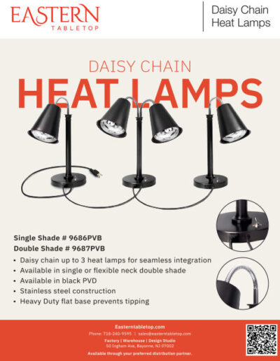 Eastern Daisy Chain Heat Lamps