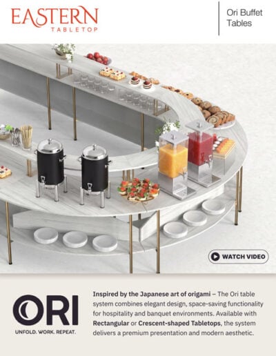 Eastern Ori Buffet Tables
