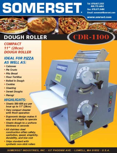 Somerset Dough Roller CDR-1100