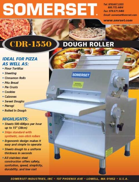 Somerset Dough Roller CDR-1550