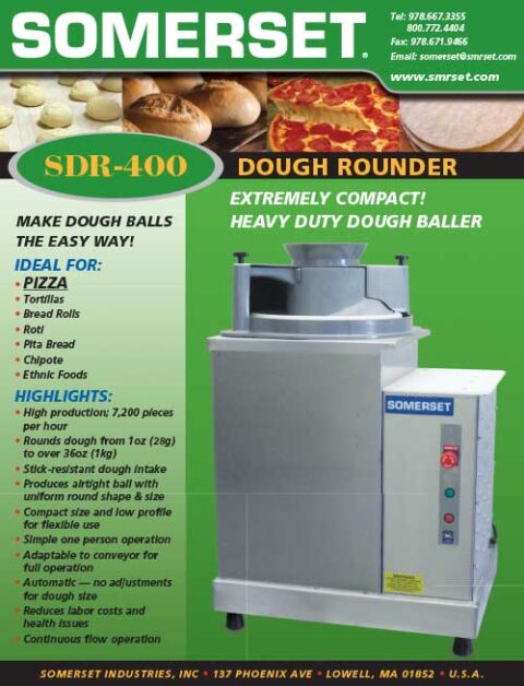 Somerset Dough Rounder SDR-400