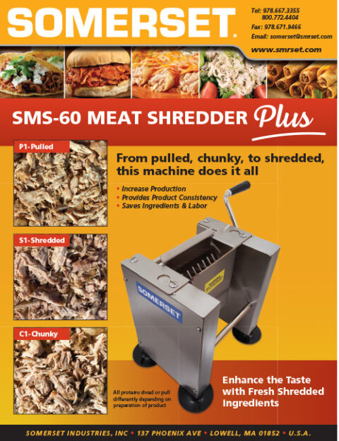Somerset SMS-60 Meat Shredder